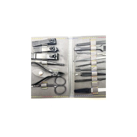 Set de herramientas para manicure. Incluye Estuche