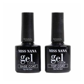 Kit de Base + Top Coat Brillante Miss Nana