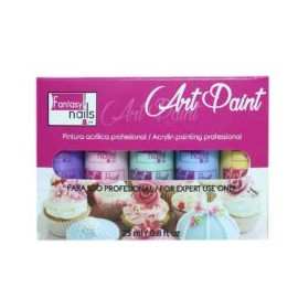 Art Paint Pasteles Fantasy Nails