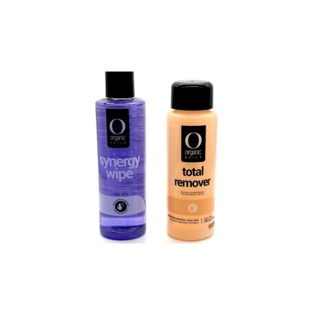 Synergy Wipe 120 ml + Total Remover 120 ml | Organic Nails