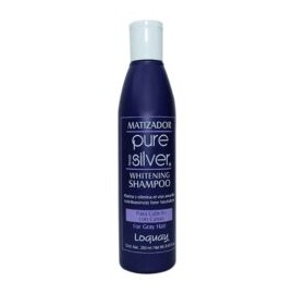 SHAMPOO PURE SILVER PARA CABELLO CON CANAS | LOQUAY 250 ML