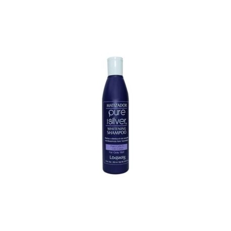 SHAMPOO PURE SILVER PARA CABELLO CON CANAS | LOQUAY 250 ML