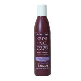 SHAMPOO PURE RED PARA CABELLO TEÑIDO ROJO | LOQUAY 250 ML